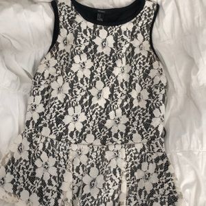 Forever 21 peplum tip